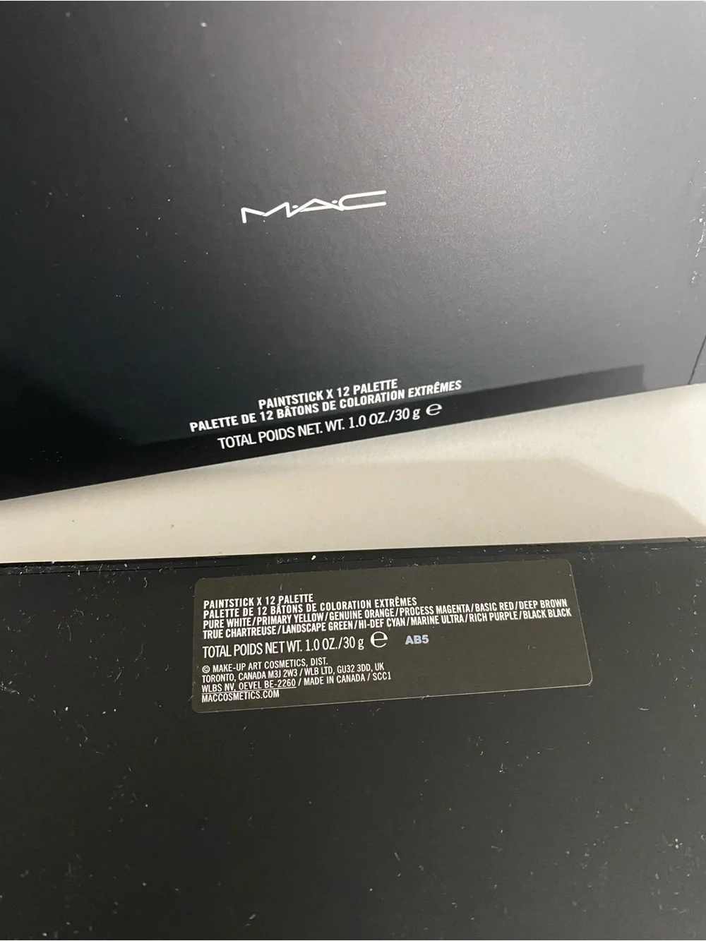 MAC Pro Paintstick x 12 Palette, Full Size 30g/1 oz, Limited Edition,New in Box